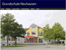 Tablet Screenshot of gs-neuhausen.de
